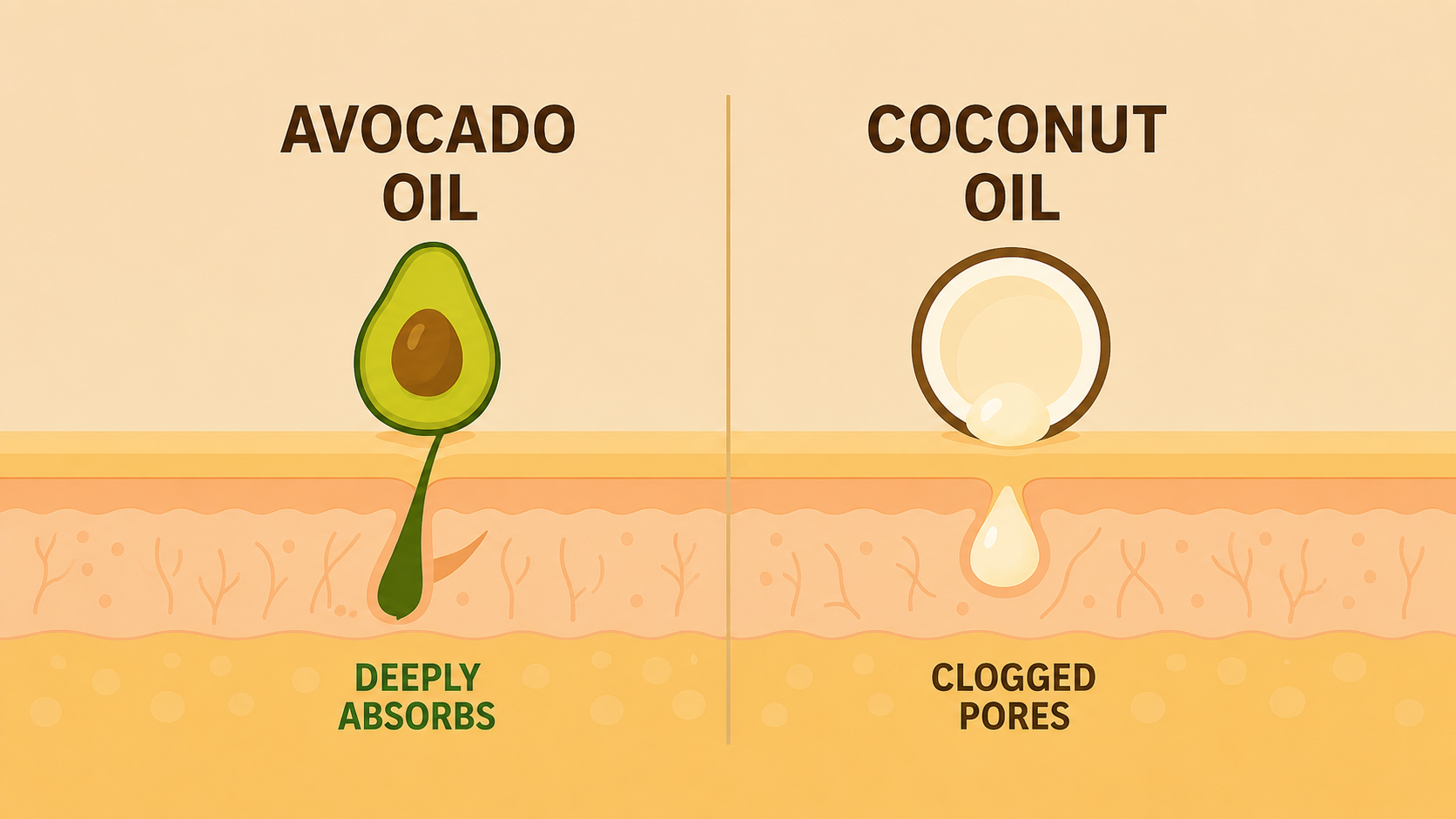 Avocado oil vs coconut oil